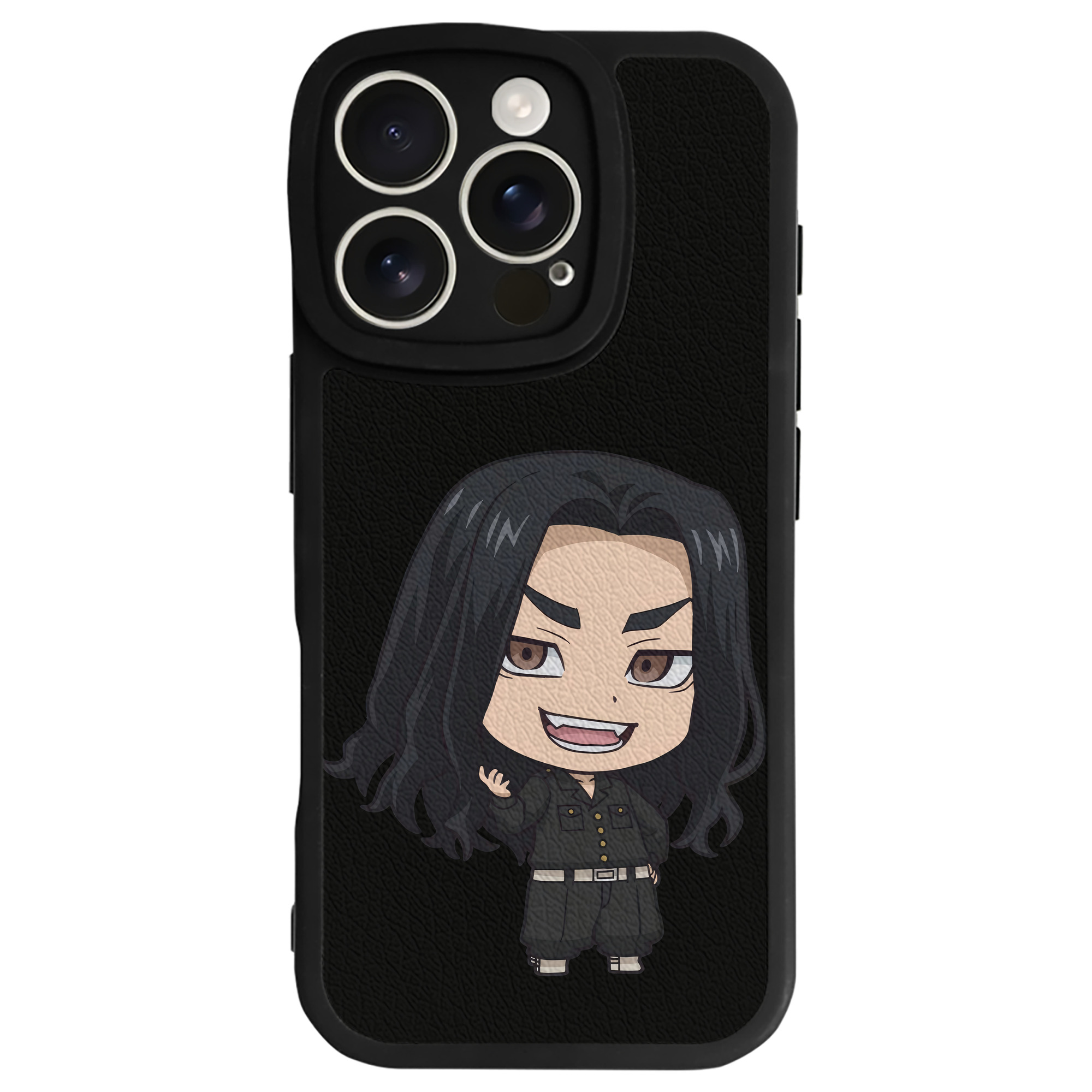 （画像用） 東京リベンジャーズ Tokyo Revengers 【iPhone 16シリーズ対応】シリコンスマホケース（レザー調） 材質：シリコン
